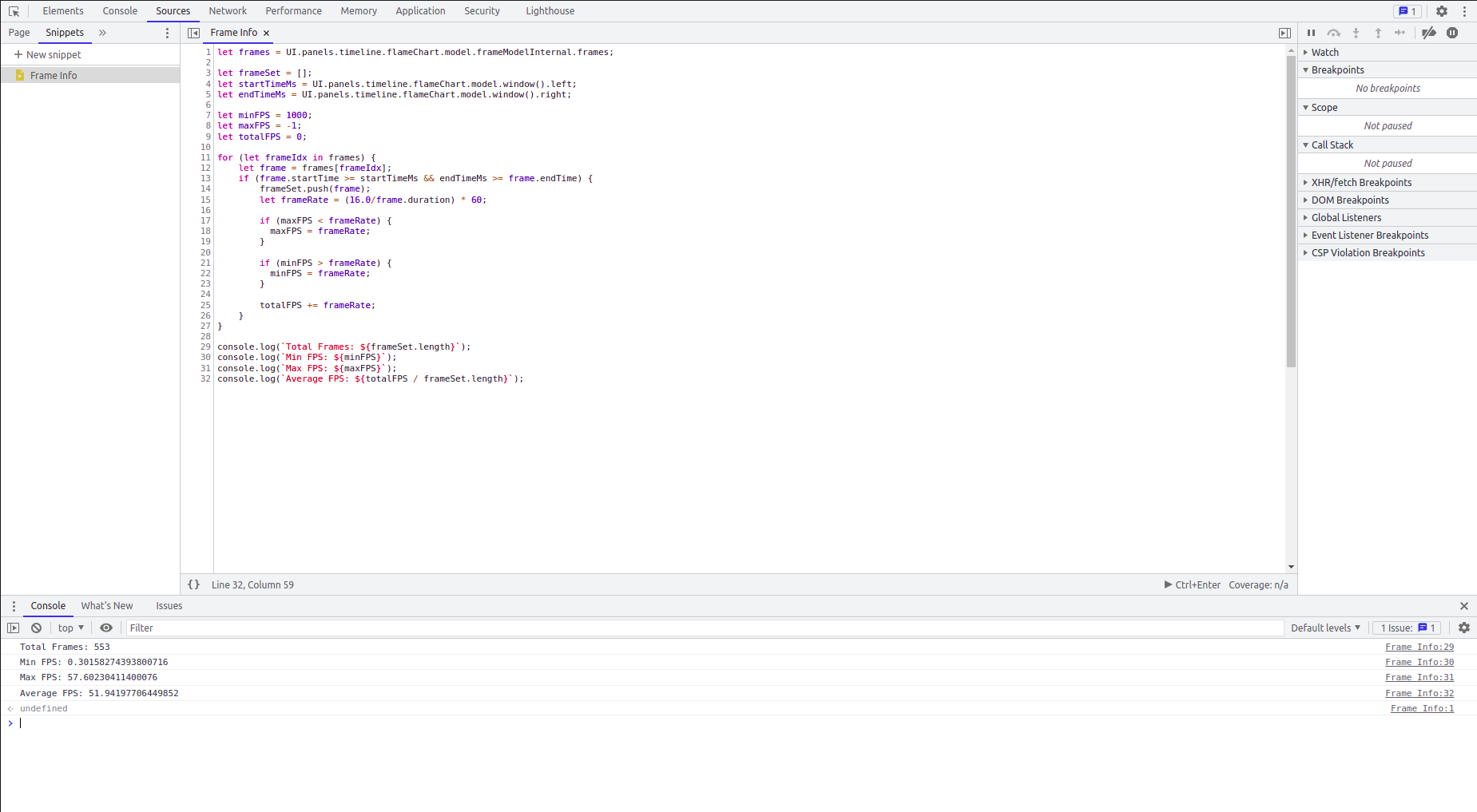 Re-running the script